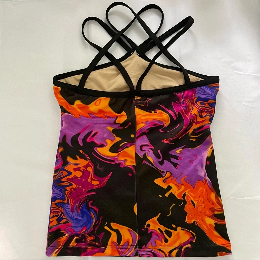 Motionwear colorful retro